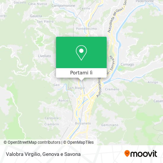 Mappa Valobra Virgilio