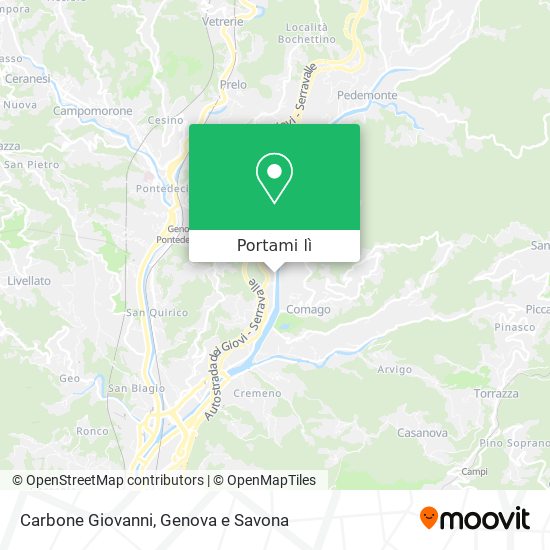 Mappa Carbone Giovanni