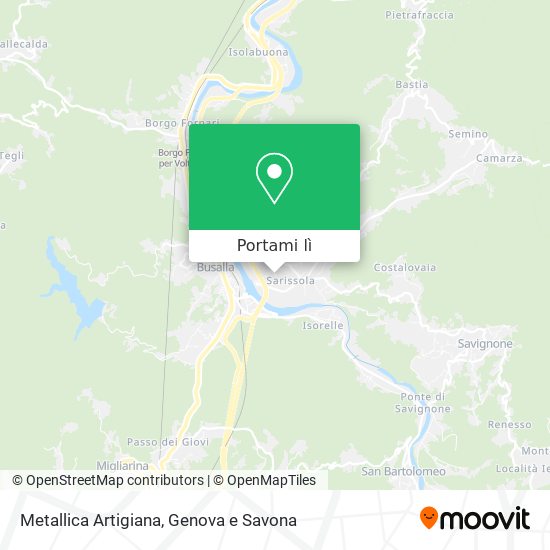 Mappa Metallica Artigiana