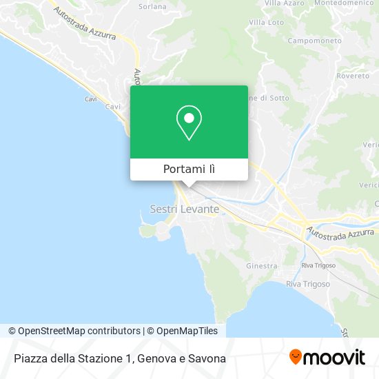 Mappa Piazza della Stazione  1