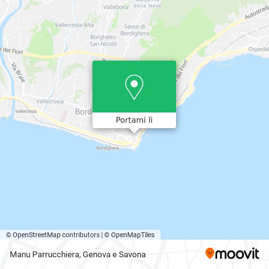 Mappa Manu Parrucchiera