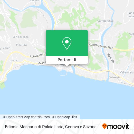 Mappa Edicola Maccario di Palaia Ilaria