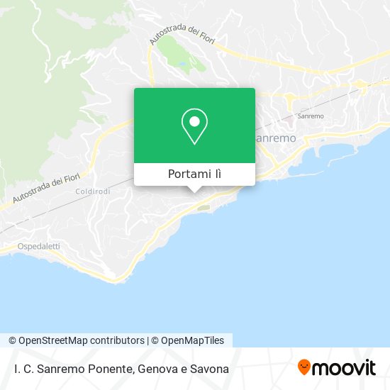 Mappa I. C. Sanremo Ponente