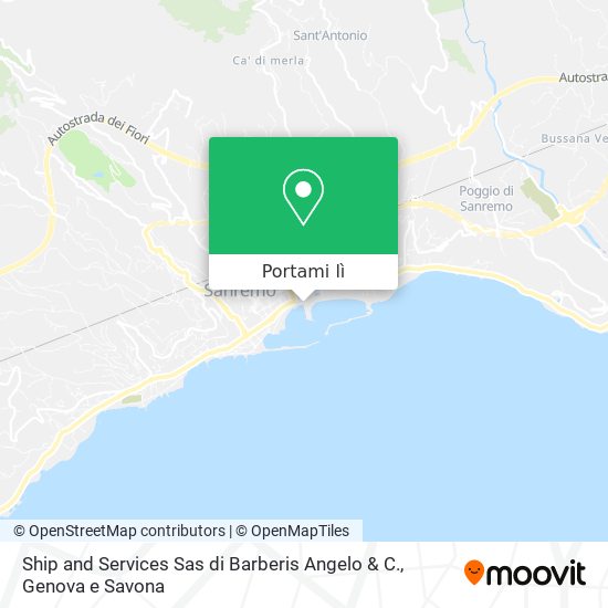 Mappa Ship and Services Sas di Barberis Angelo & C.