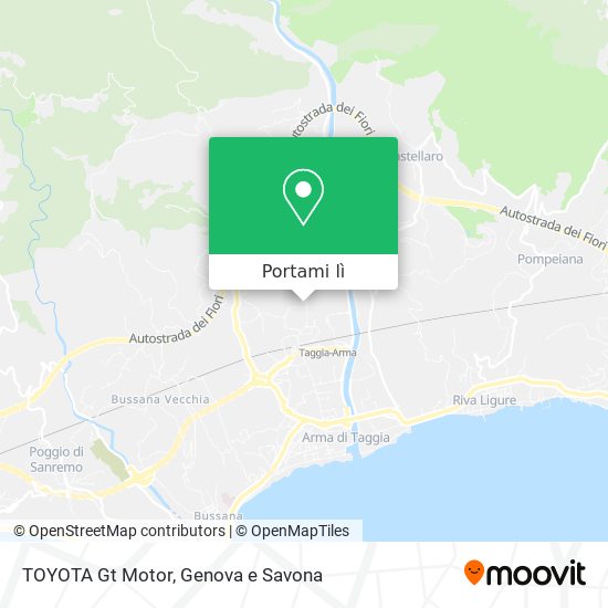 Mappa TOYOTA Gt Motor