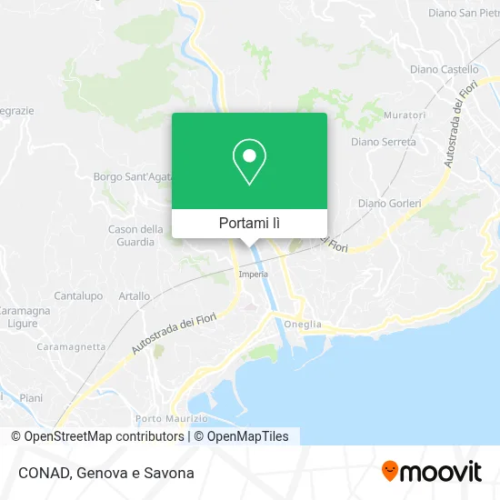 Mappa CONAD