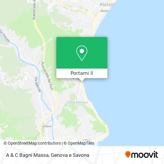 Mappa A & C Bagni Massa