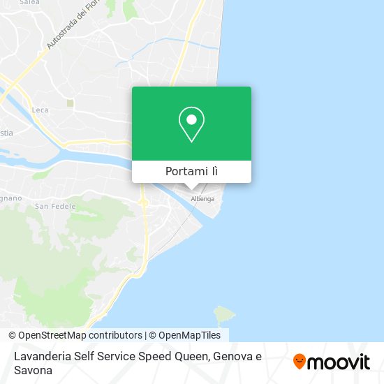 Mappa Lavanderia Self Service Speed Queen