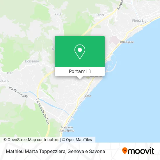 Mappa Mathieu Marta Tappezziera