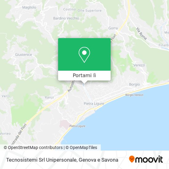 Mappa Tecnosistemi Srl Unipersonale