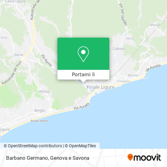 Mappa Barbano Germano