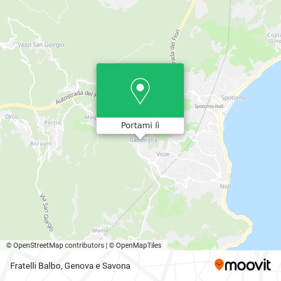 Mappa Fratelli Balbo