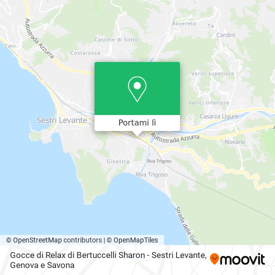 Mappa Gocce di Relax di Bertuccelli Sharon - Sestri Levante
