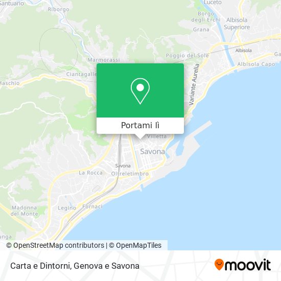 Mappa Carta e Dintorni