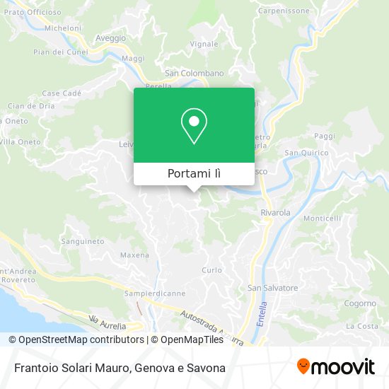 Mappa Frantoio Solari Mauro