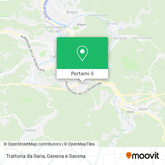 Mappa Trattoria da Ilaria