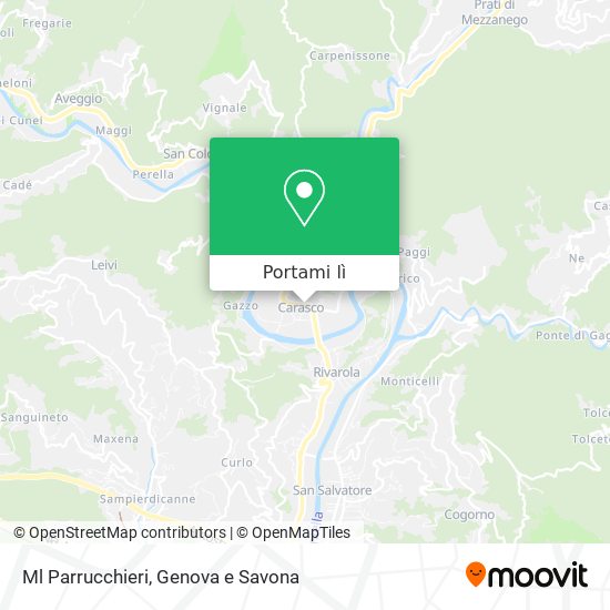 Mappa Ml Parrucchieri