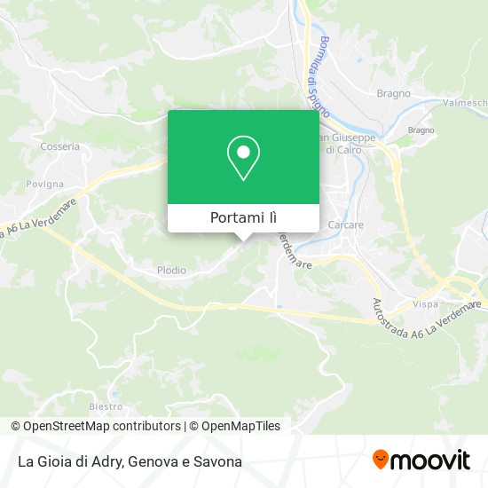 Mappa La Gioia di Adry