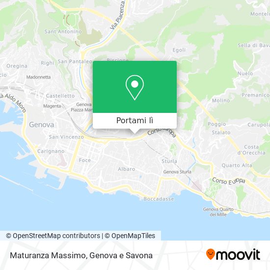 Mappa Maturanza Massimo