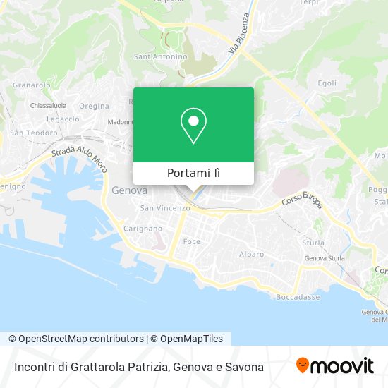 Mappa Incontri di Grattarola Patrizia
