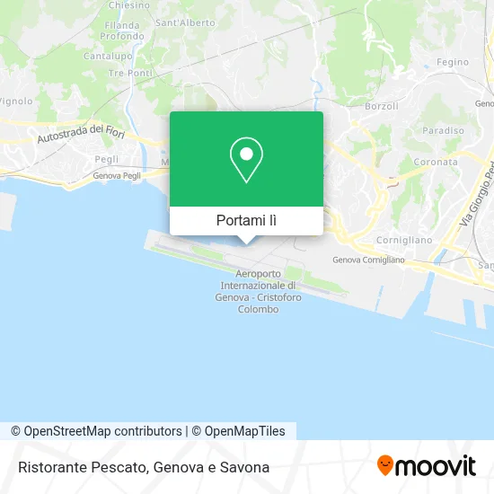 Mappa Ristorante Pescato