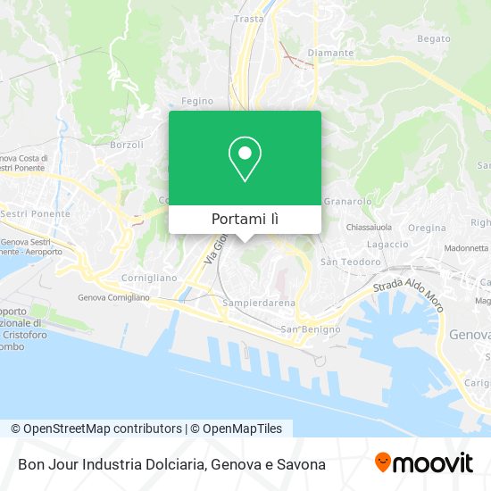 Mappa Bon Jour Industria Dolciaria