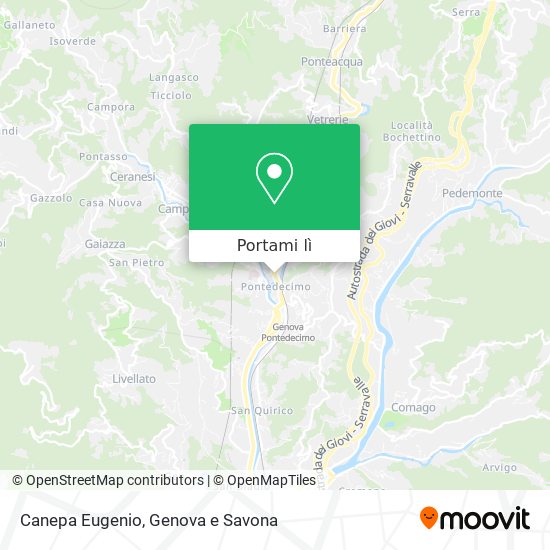 Mappa Canepa Eugenio