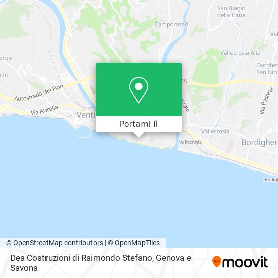 Mappa Dea Costruzioni di Raimondo Stefano