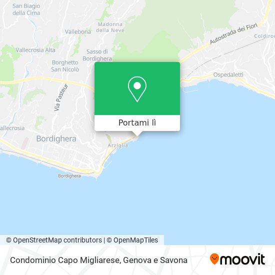 Mappa Condominio Capo Migliarese