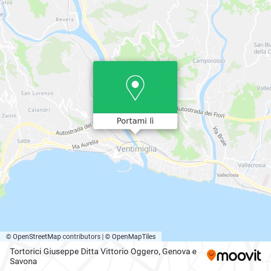 Mappa Tortorici Giuseppe Ditta Vittorio Oggero