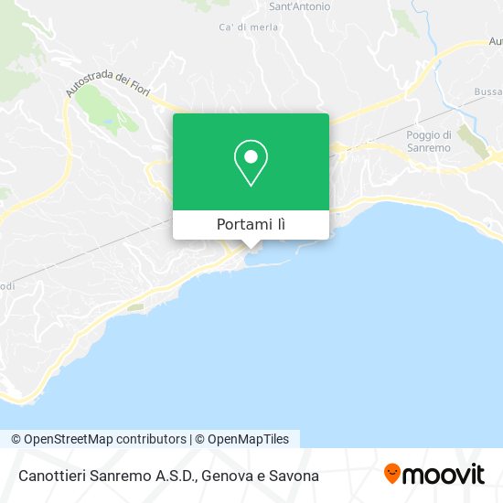 Mappa Canottieri Sanremo A.S.D.