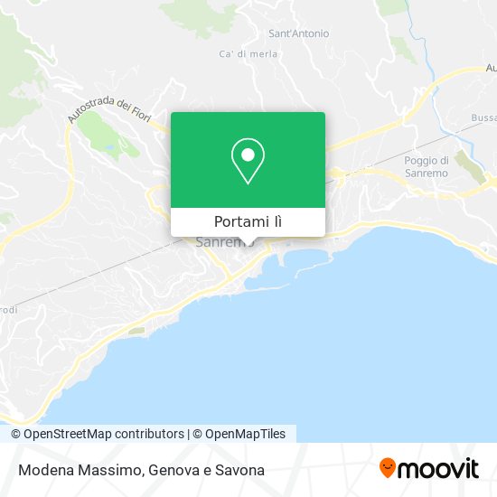 Mappa Modena Massimo