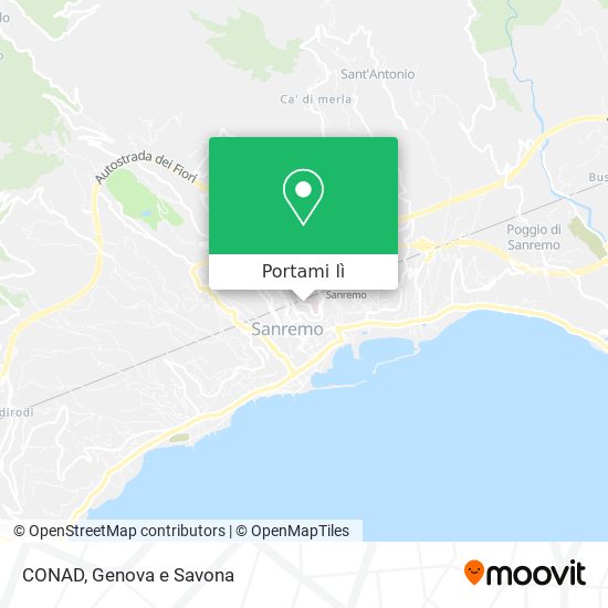 Mappa CONAD