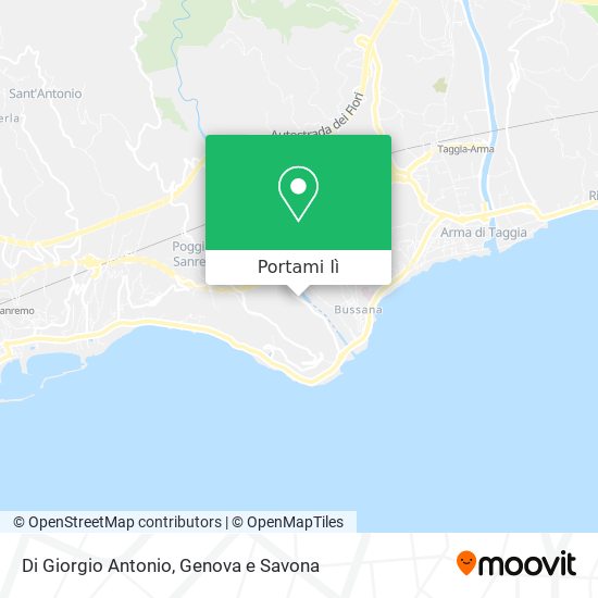 Mappa Di Giorgio Antonio
