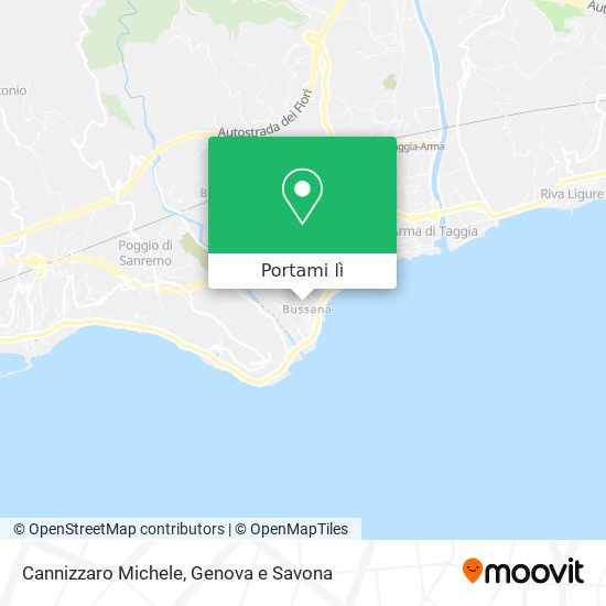 Mappa Cannizzaro Michele