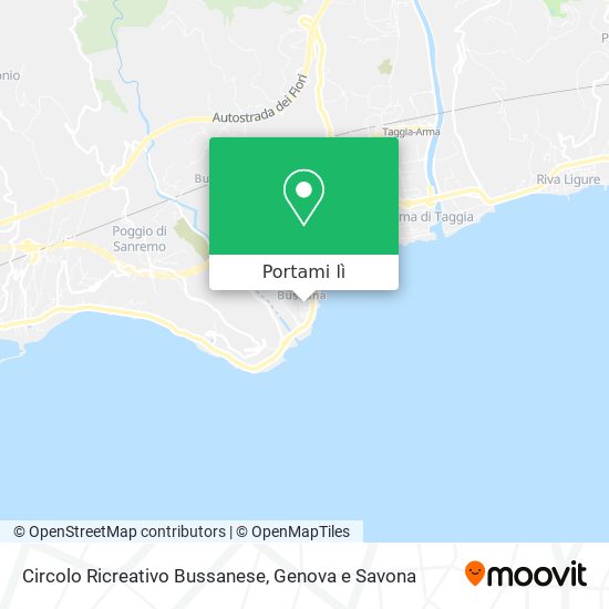 Mappa Circolo Ricreativo Bussanese