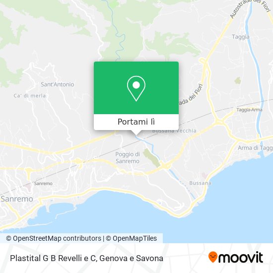 Mappa Plastital G B Revelli e C