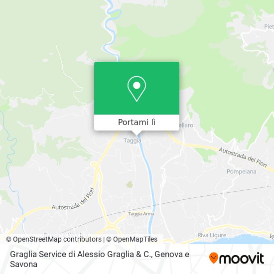 Mappa Graglia Service di Alessio Graglia & C.