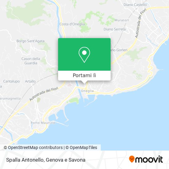 Mappa Spalla Antonello