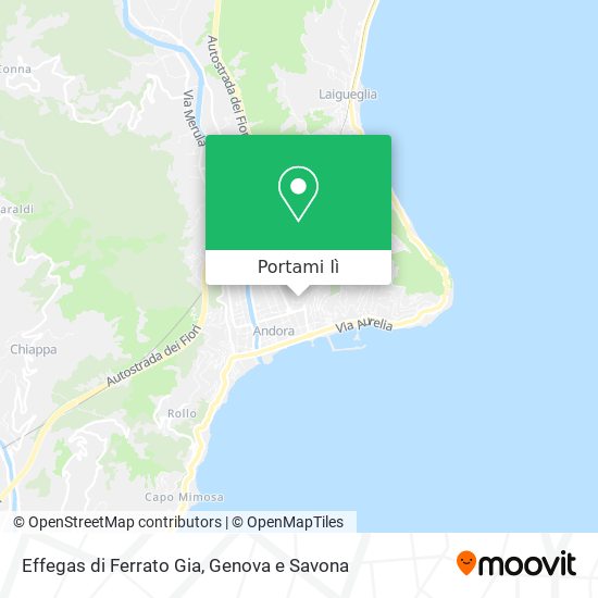 Mappa Effegas di Ferrato Gia