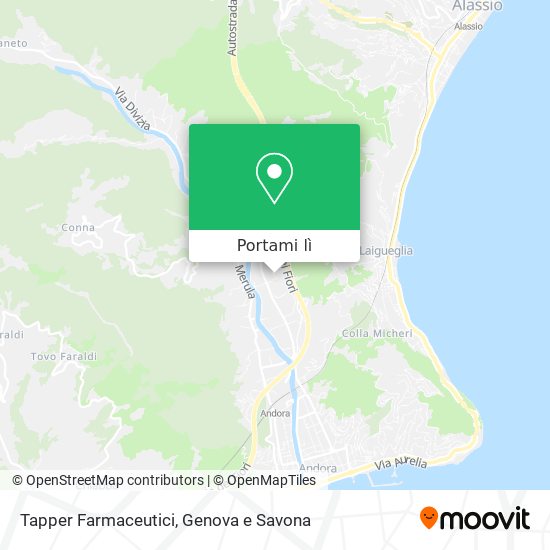 Mappa Tapper Farmaceutici