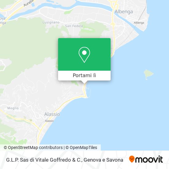 Mappa G.L.P. Sas di Vitale Goffredo & C.