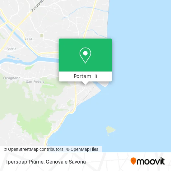 Mappa Ipersoap Piùme