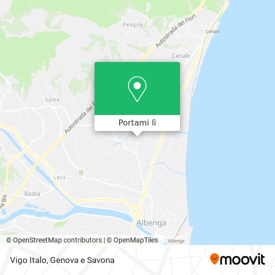 Mappa Vigo Italo