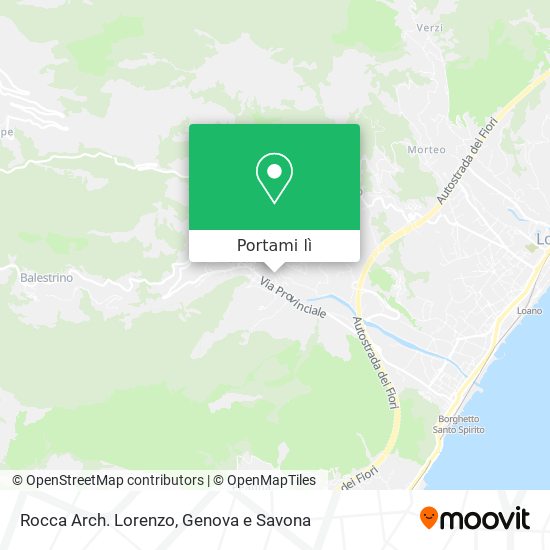 Mappa Rocca Arch. Lorenzo