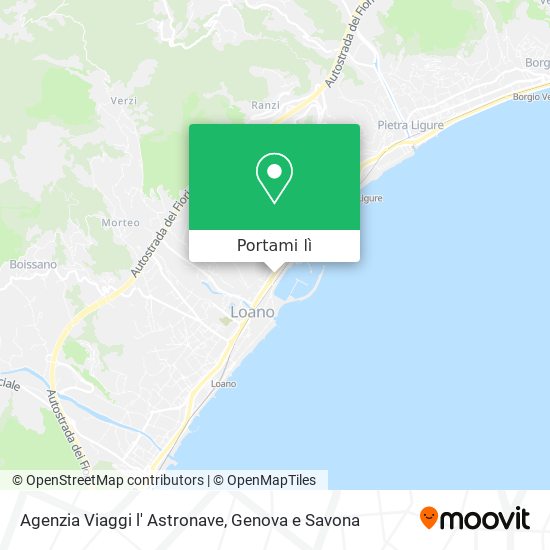Mappa Agenzia Viaggi l' Astronave