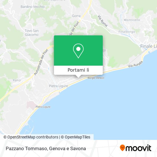 Mappa Pazzano Tommaso