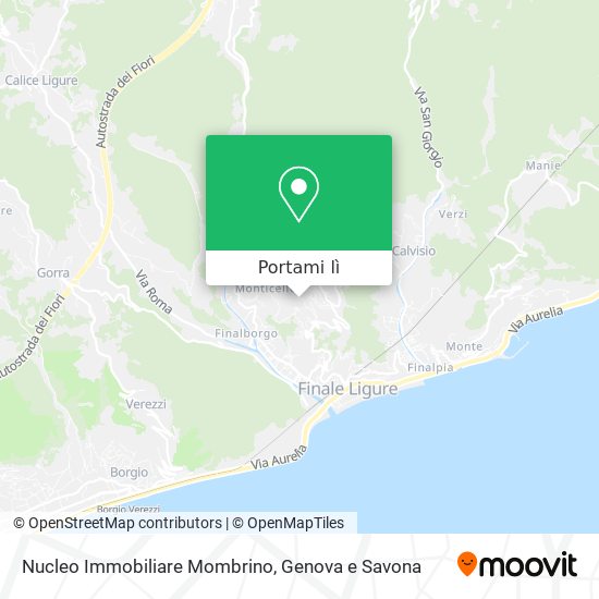 Mappa Nucleo Immobiliare Mombrino