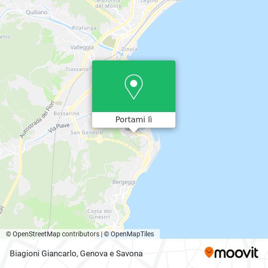 Mappa Biagioni Giancarlo