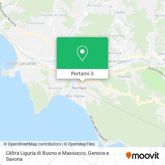 Mappa L'Altra Liguria di Buono e Massucco